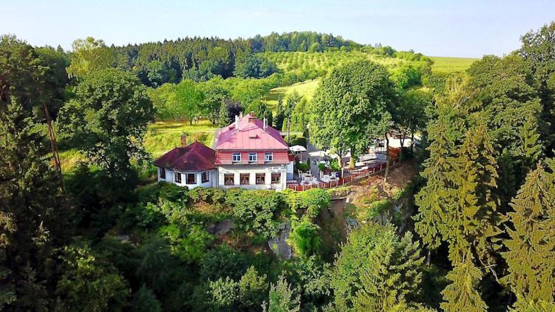 Hotel Na Krásné Vyhlídce Olsina Exterior foto